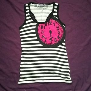 Forever 21 Alice in Wonderland Clock Tank